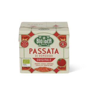 Molho de tomate orgânico para cozinhar, feito com tomates bio frescos, ideal para molhos e pratos sa.