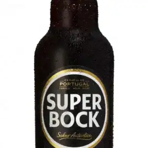 Cerveja Super Bock Stout 33cl, sabor intenso e encorpado, ideal para quem aprecia cervejas escuras e.